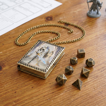 Radiant Paladin Dice Necklace