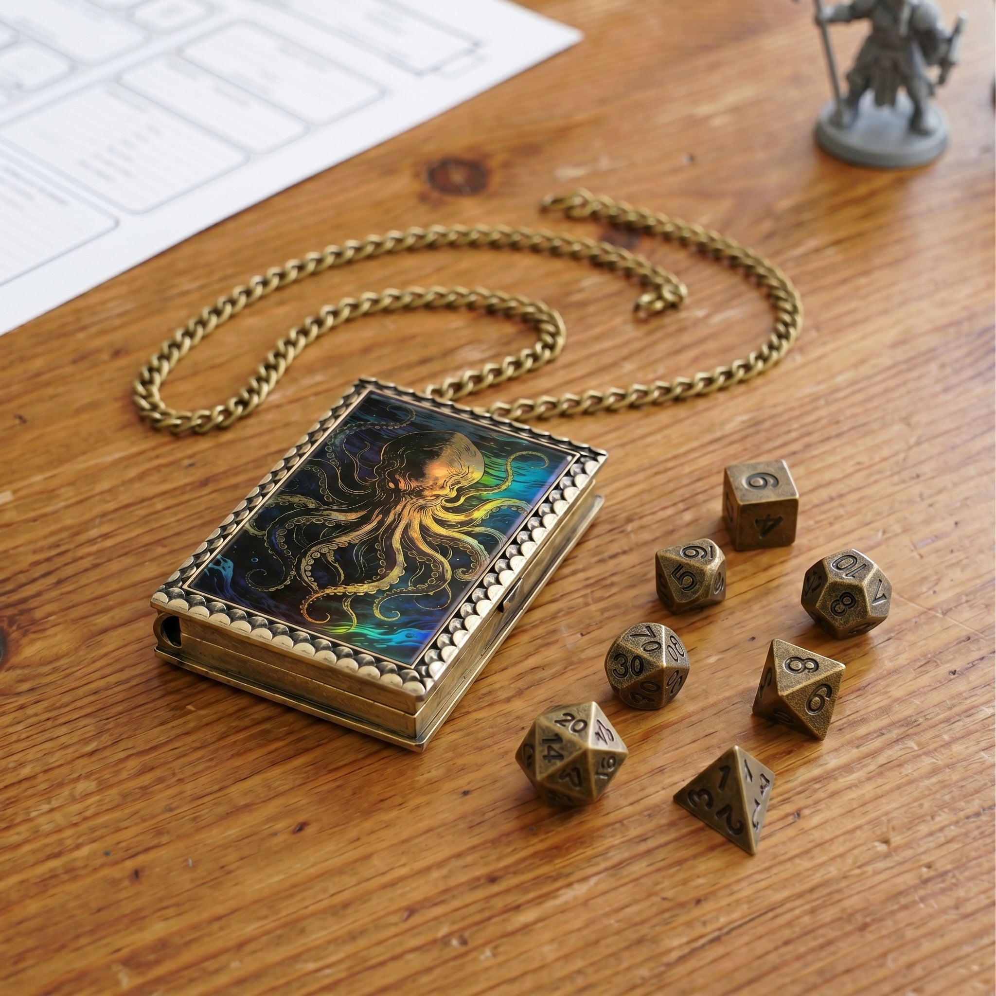Kraken Dice Necklace