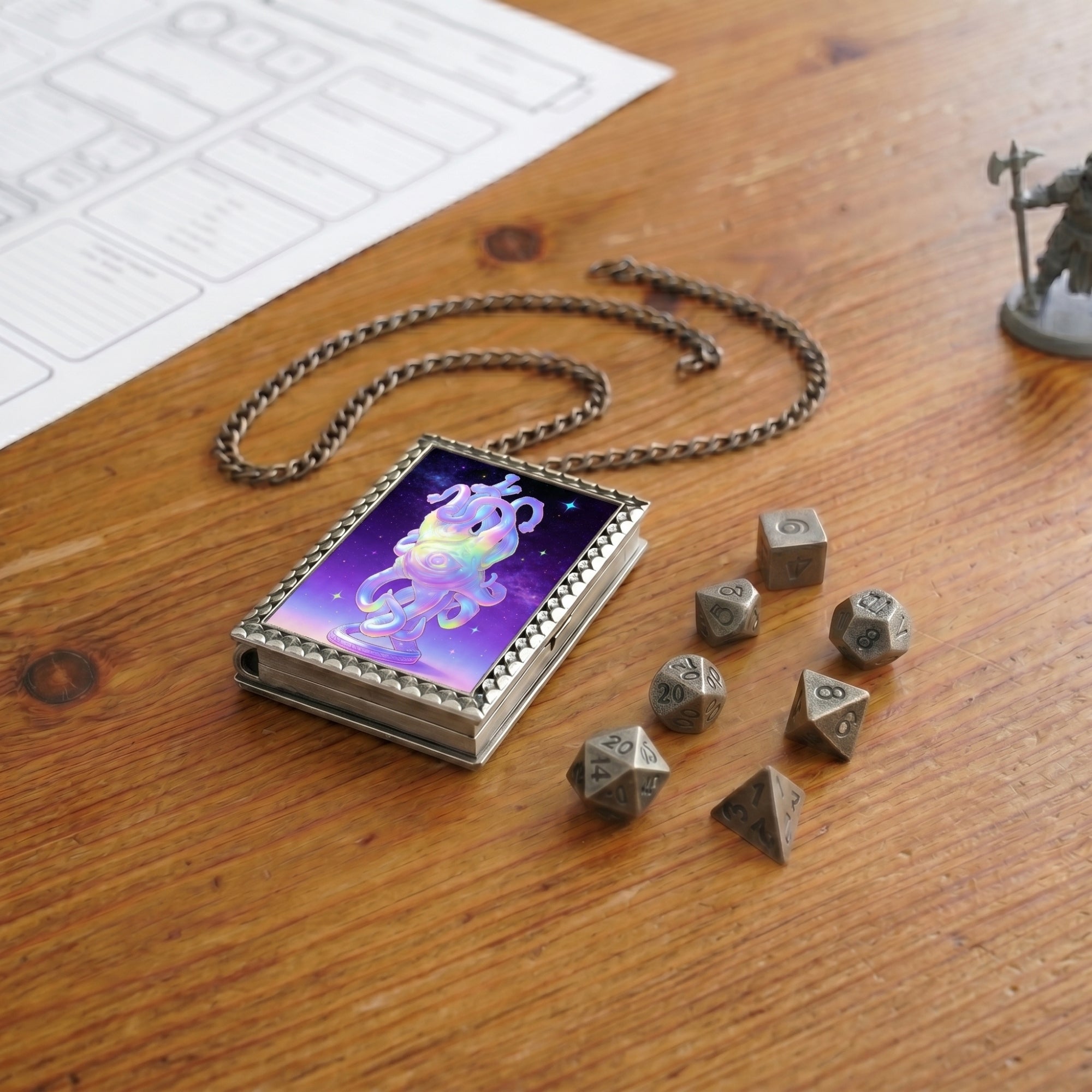 Astral Eye Dice Necklace