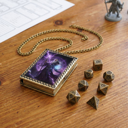 Storm Wizard Dice Necklace
