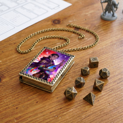 Elven Bard Dice Necklace