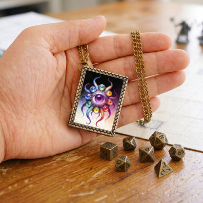 Eldritch Eye Dice Necklace