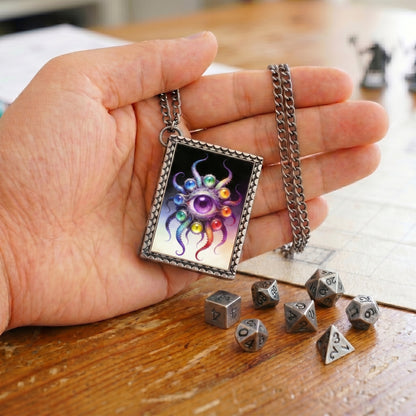 Eldritch Eye Dice Necklace