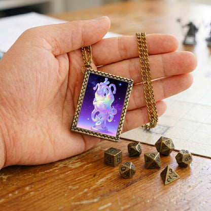 Astral Eye Dice Necklace