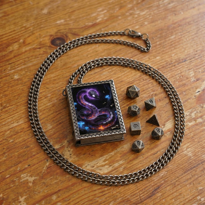 Abyssal Serpent Dice Necklace
