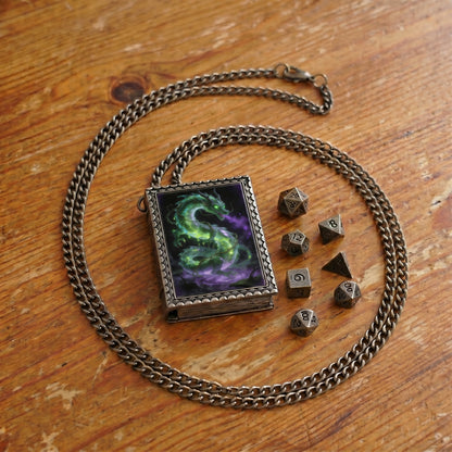 Venom Dragon Dice Necklace