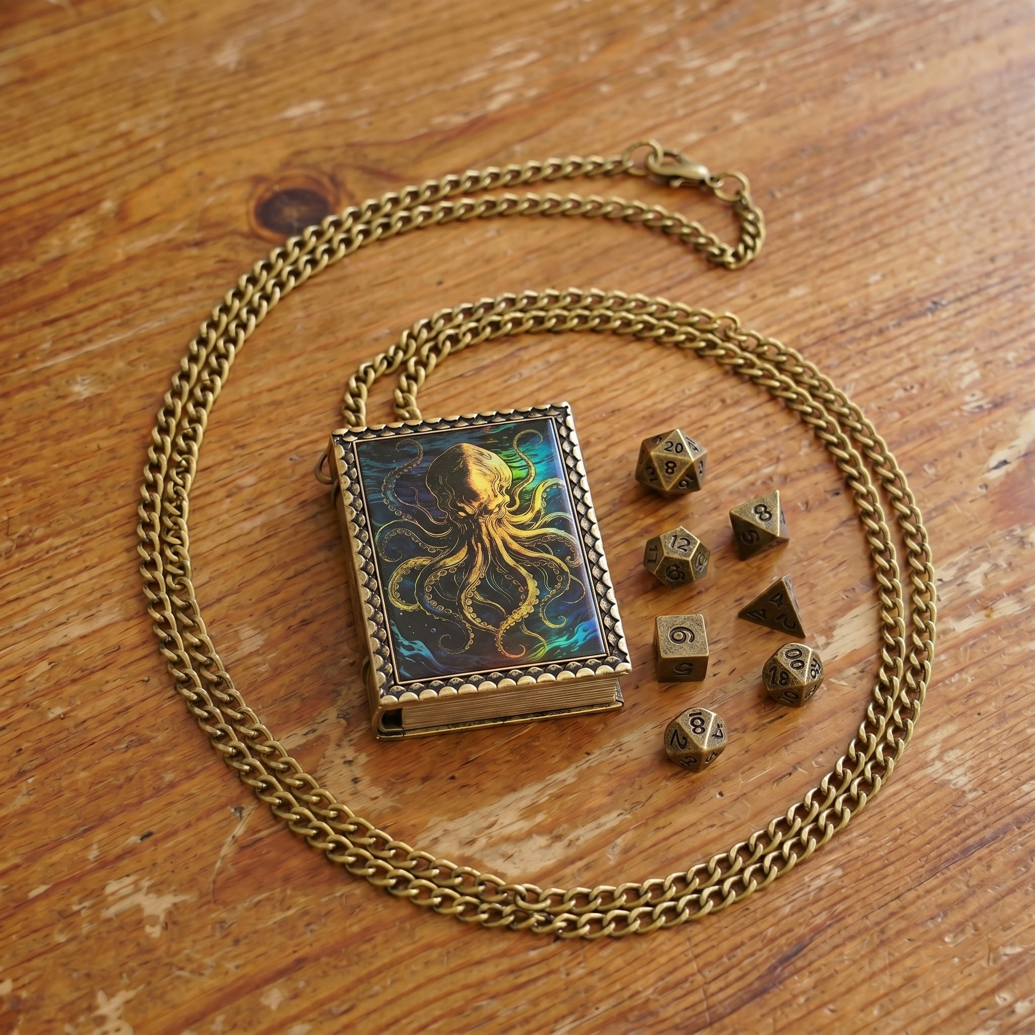 Kraken Dice Necklace