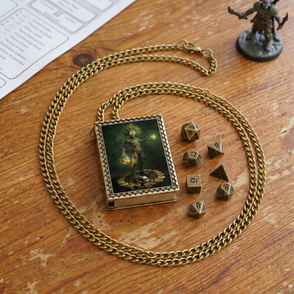 Cursed Treant Dice Necklace