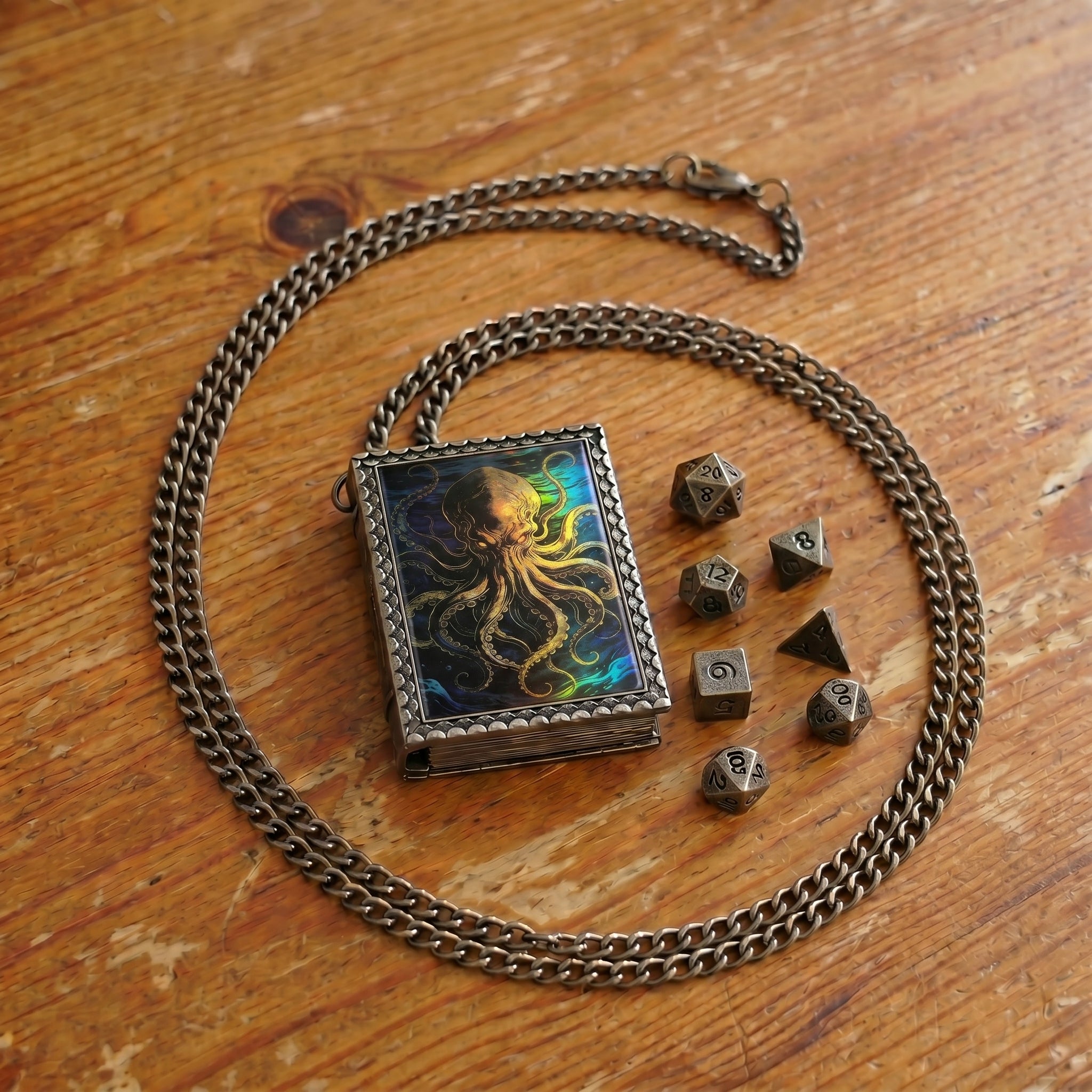 Kraken Dice Necklace