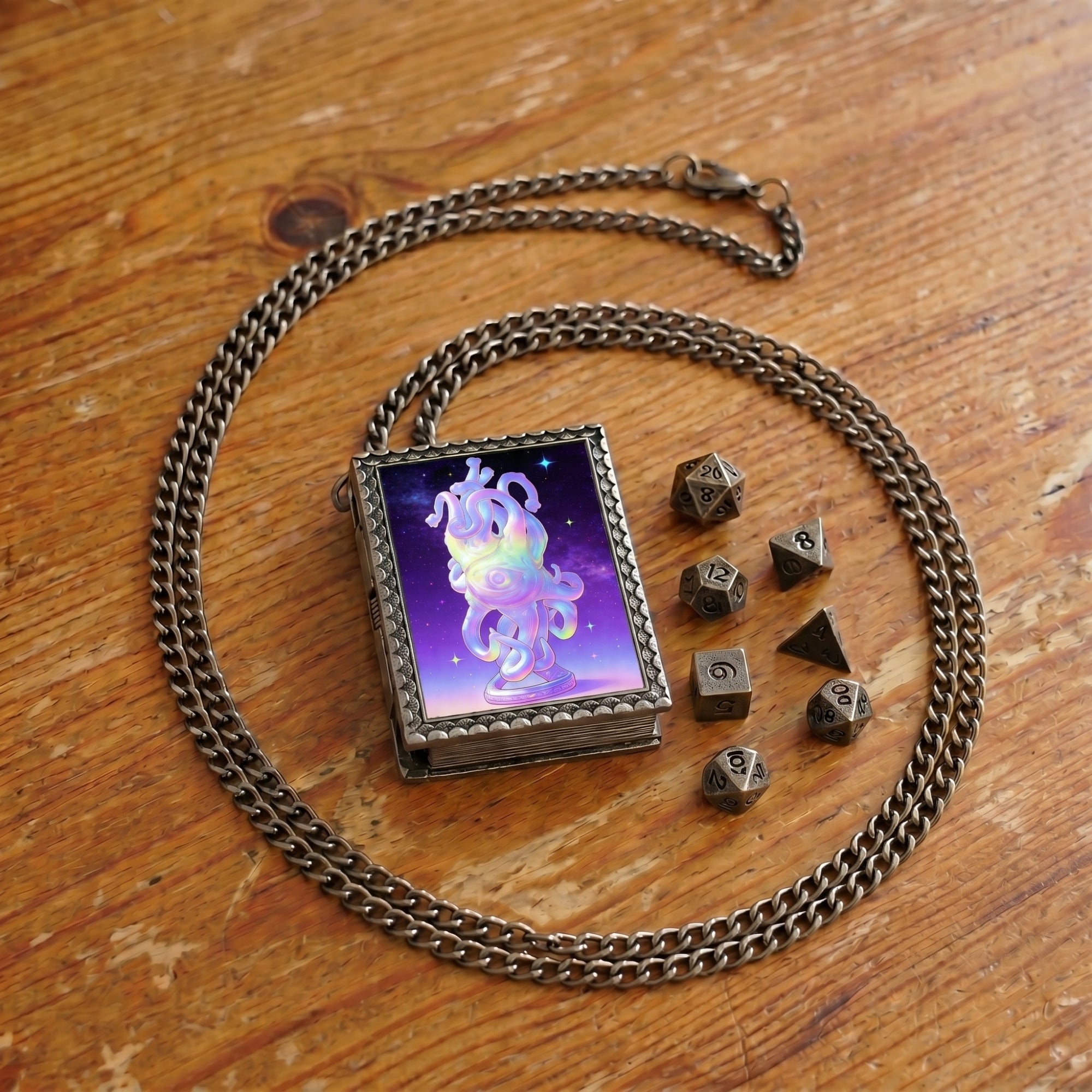 Astral Eye Dice Necklace