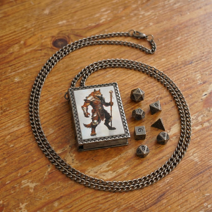 Foxfolk Shaman Dice Necklace