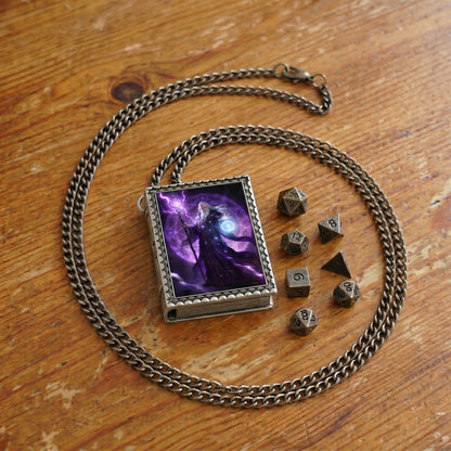 Storm Wizard Dice Necklace