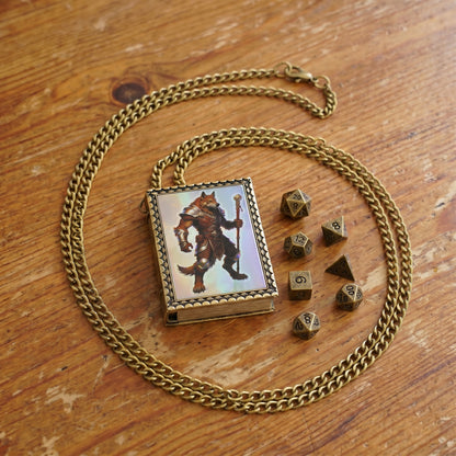 Foxfolk Shaman Dice Necklace