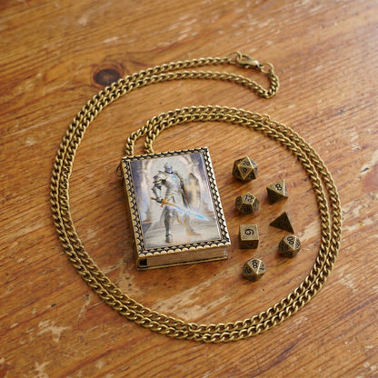 Radiant Paladin Dice Necklace