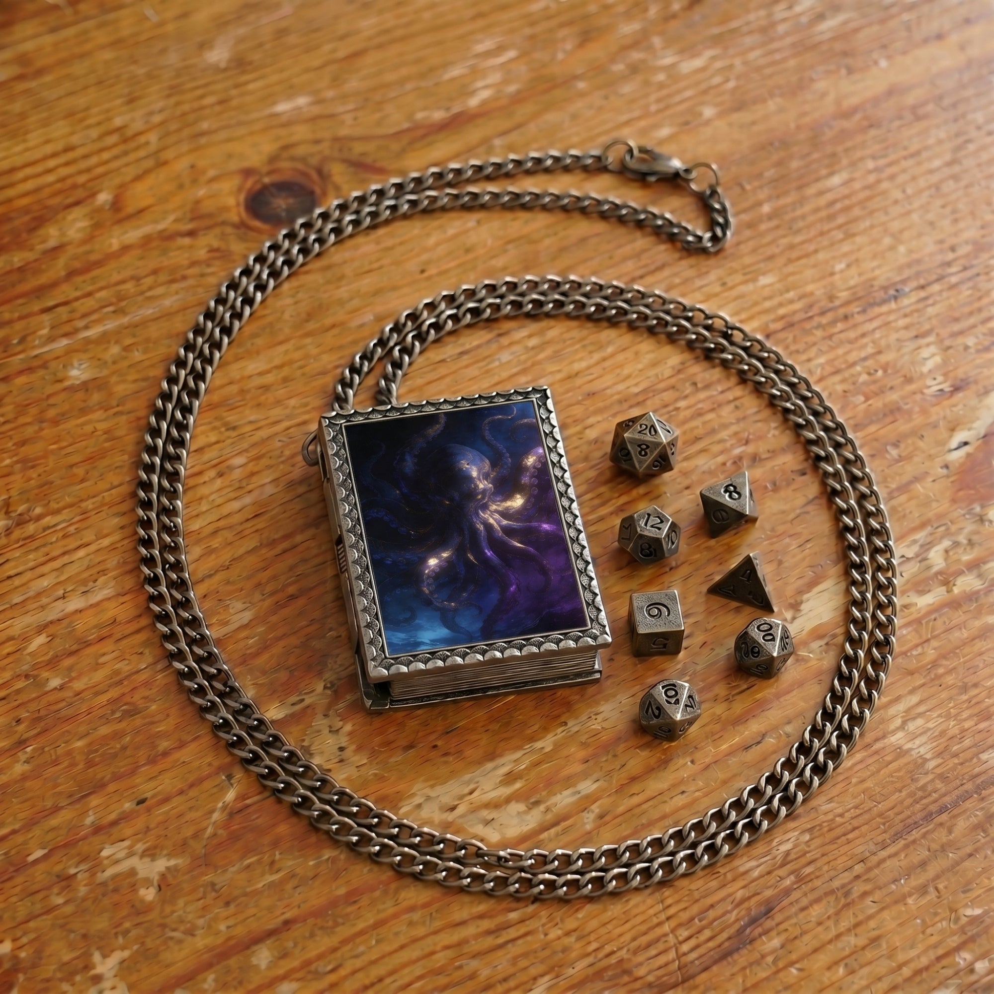 Abyssal Kraken Dice Necklace