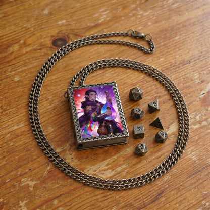 Elven Bard Dice Necklace