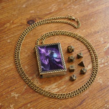 Storm Wizard Dice Necklace