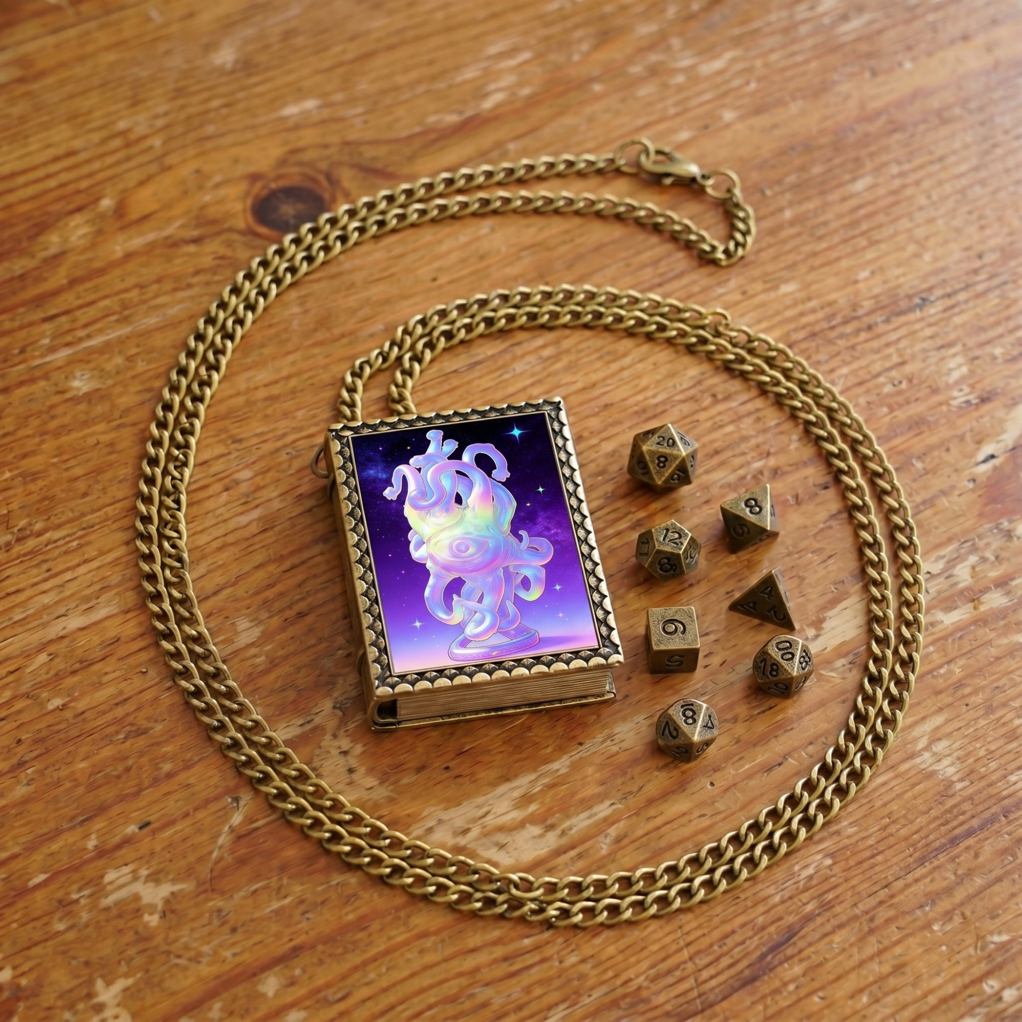 Astral Eye Dice Necklace