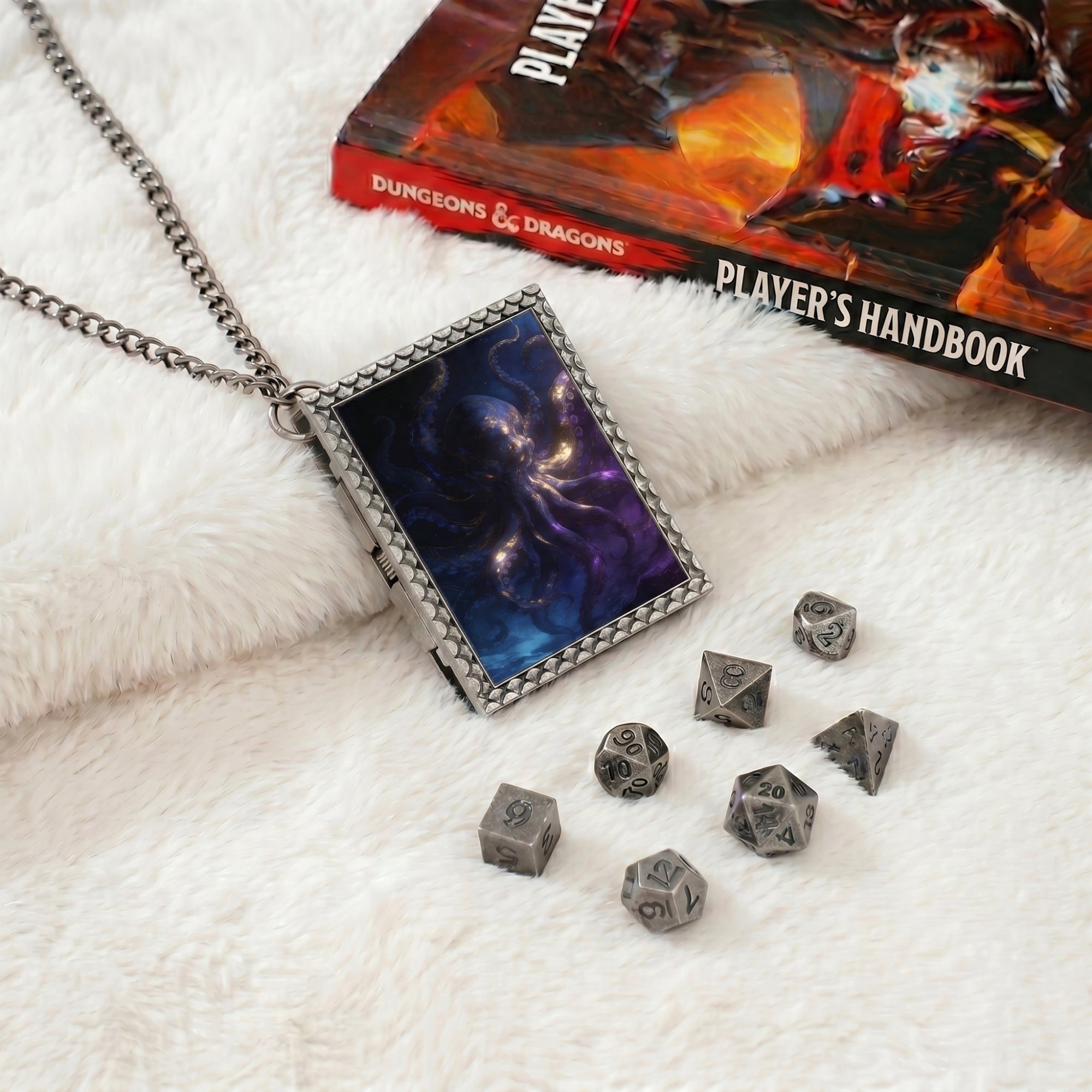 Abyssal Kraken Dice Necklace