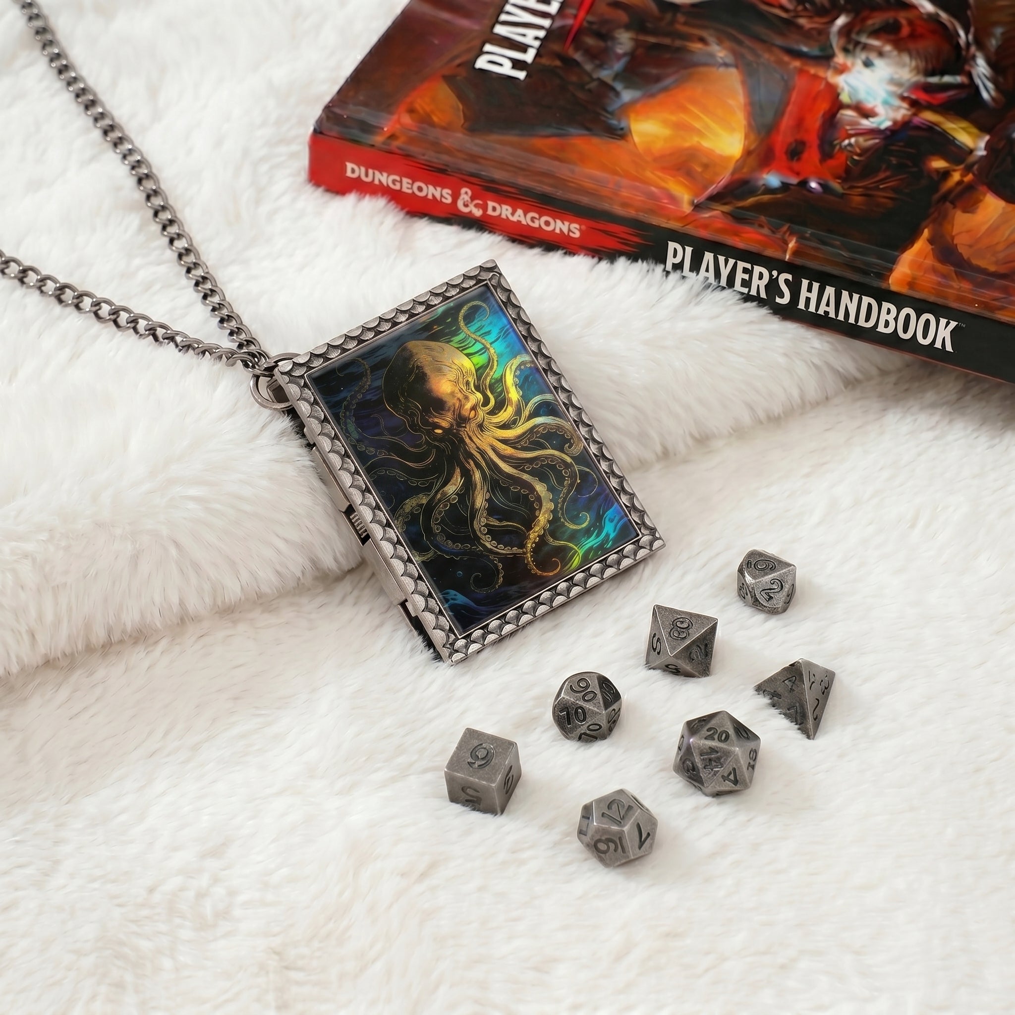 Kraken Dice Necklace
