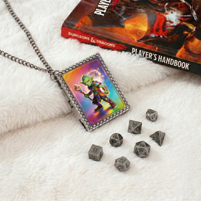 Goblin Mage Dice Necklace