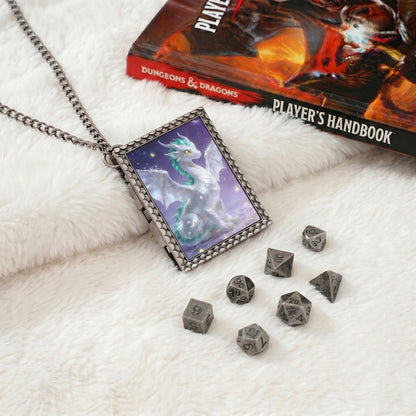 Celestial Dragon Dice Necklace