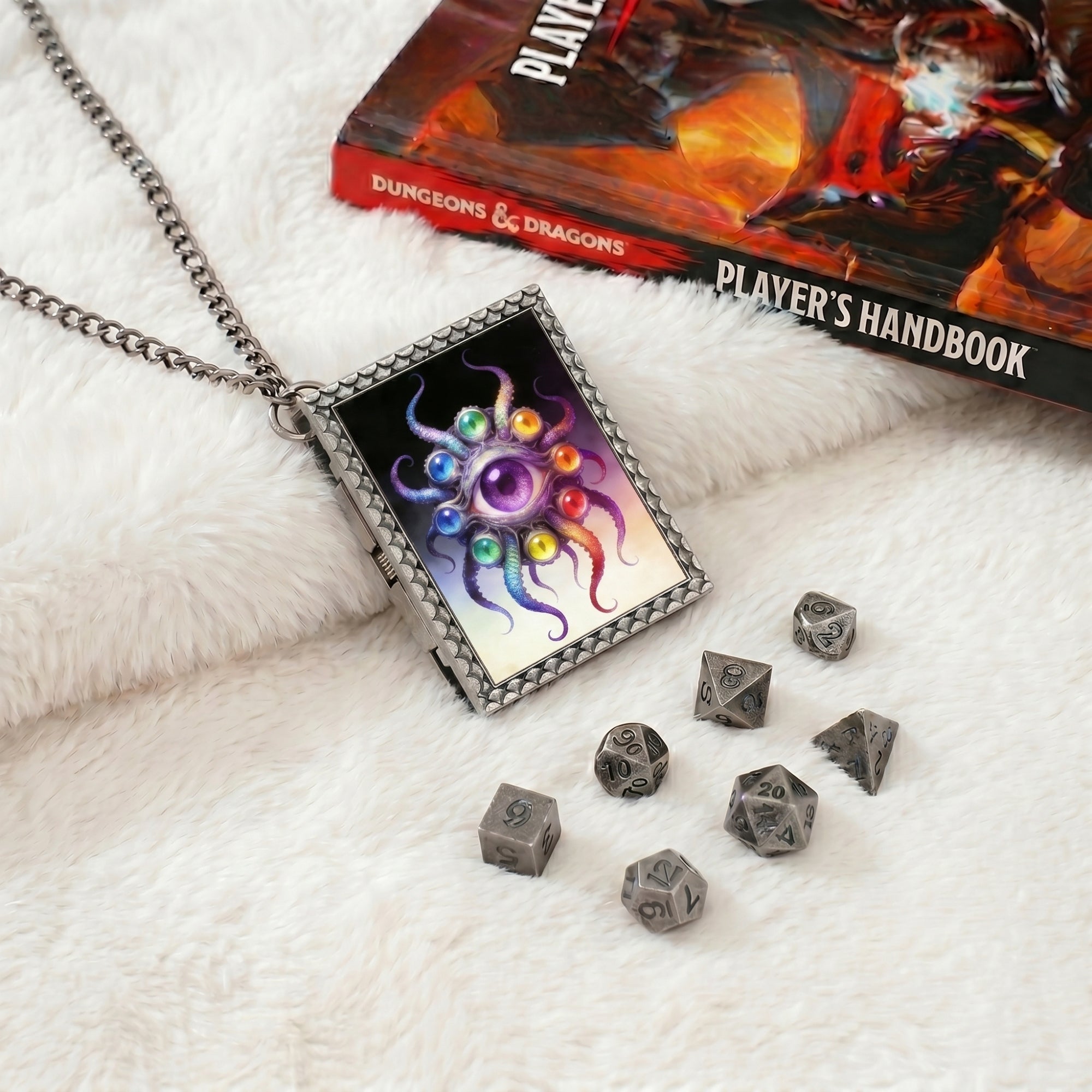 Eldritch Eye Dice Necklace