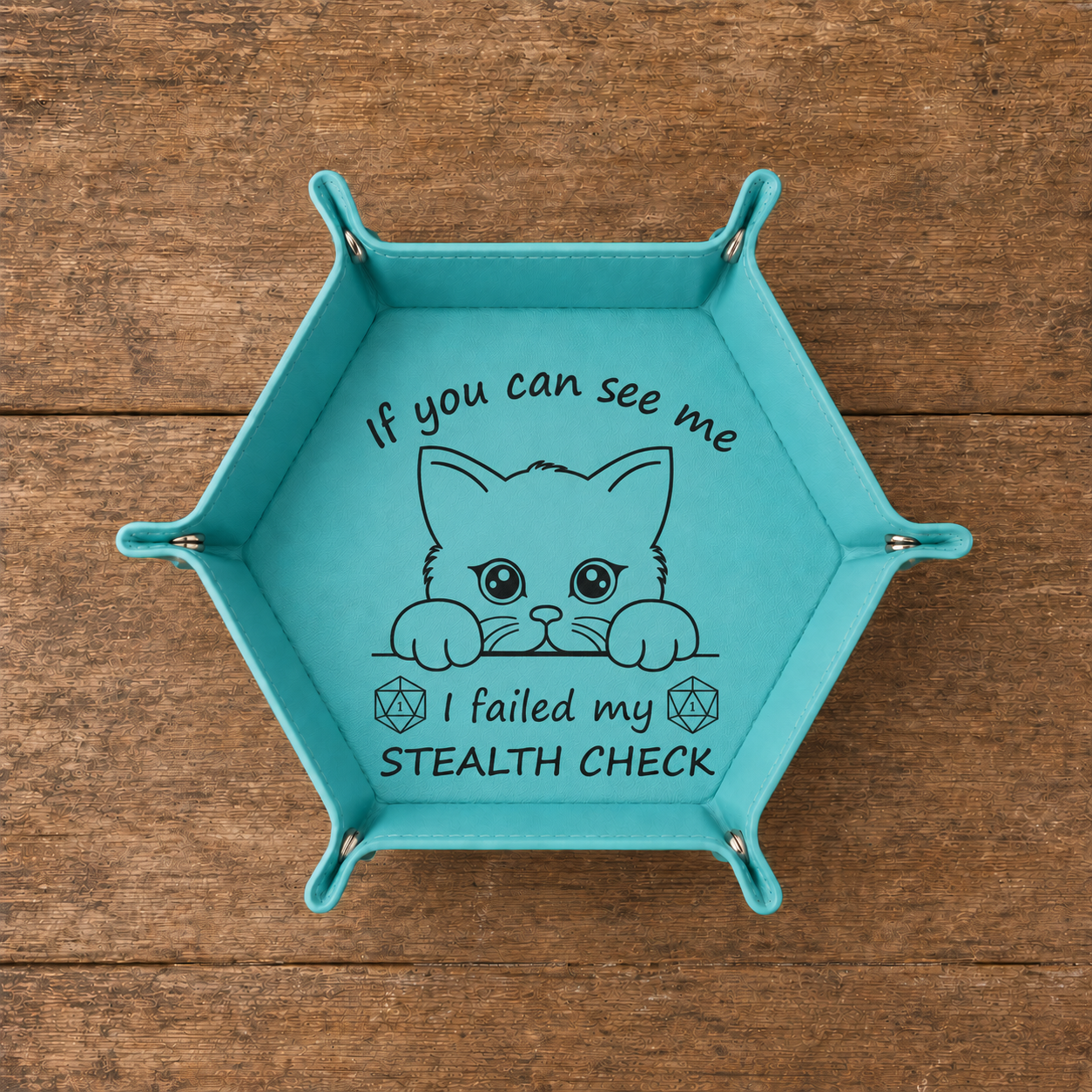 It's Fine Cat - Dice Tray