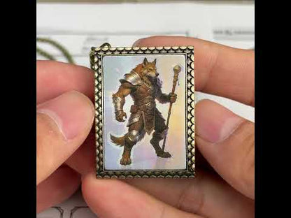Foxfolk Shaman Dice Necklace